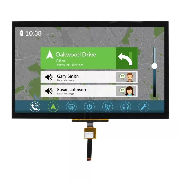 10,1 tommer HD TFT -modul med CTP