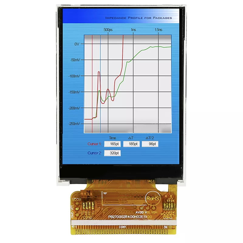 2,4 tommer 240x320 TFT -modul