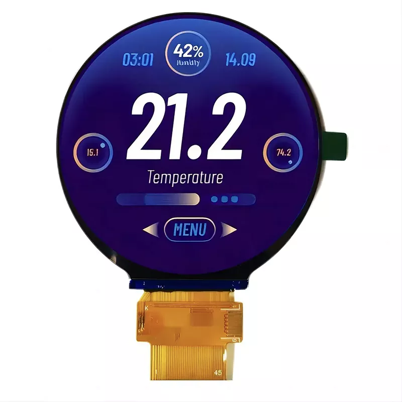 2,76 tommer 480x480 Round TFT -modul