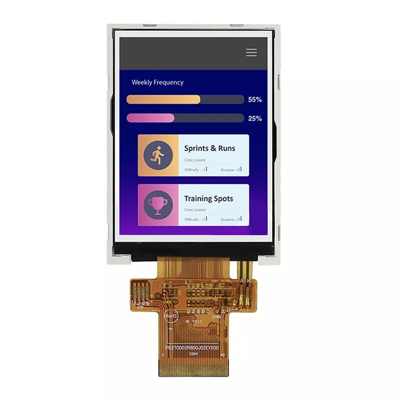 2,8 tommer resistiv berøring IPS TFT -modul