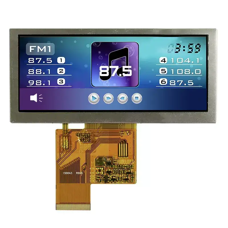 Hvorfor er TFT-moduler af bartype ideelle til industrielle kontrolpaneler