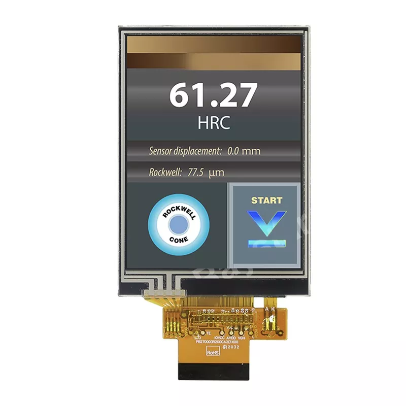 3,2 tommer resistivt touch TFT -modul