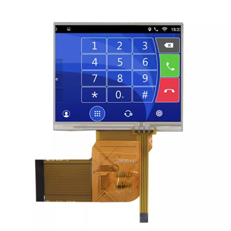 3,5 tommer 50pins resistivt touch TFT -modul