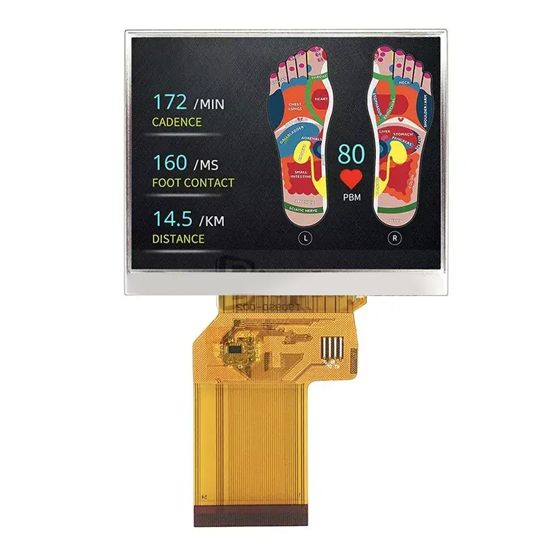 3,5 tommer bred temperatur udendørs TFT -modul