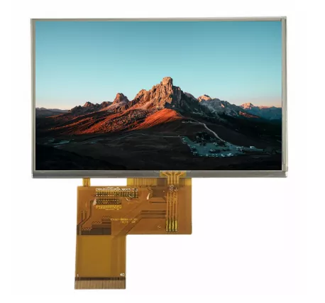 4,3 tommer 480 × 272 Industrielt TFT -modul