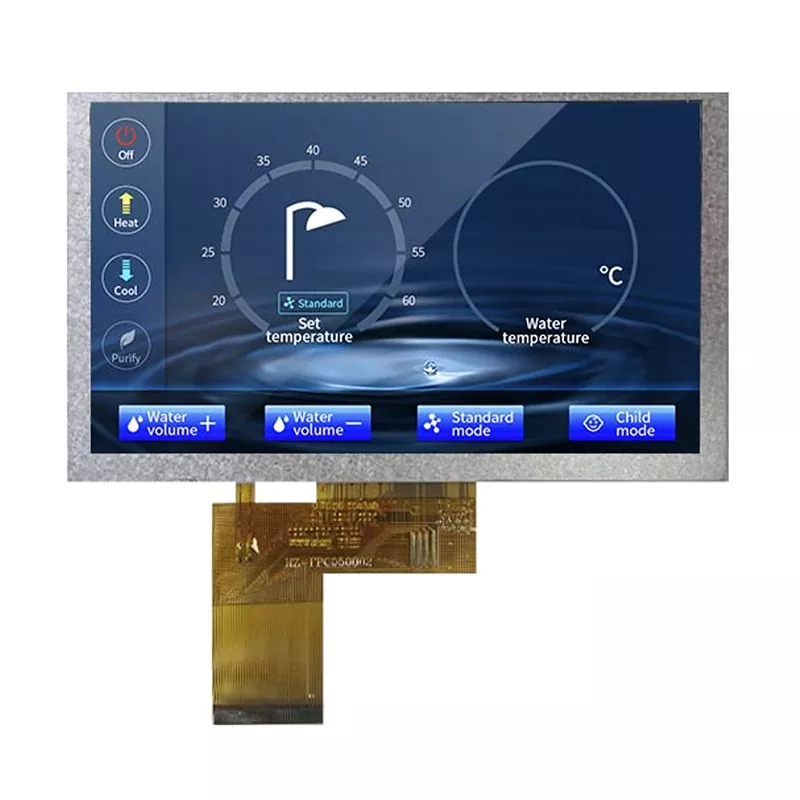 5 tommer 800x480 TFT -modul