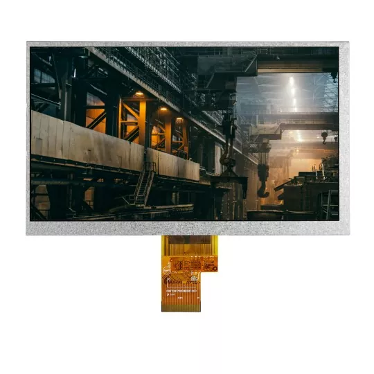 7 tommer 1024 × 600 normalt hvidt TFT LCD -modul