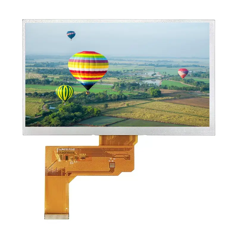 7 tommer bredt temperatur TFT -modul