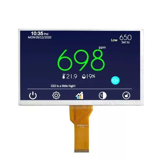 9 tommer 800x480 TFT -modul