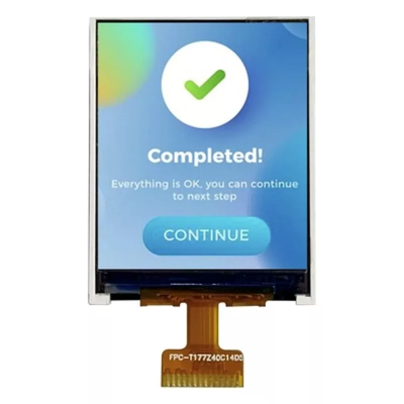 Portræt 1,77 tommer TFT LCD Display SPI 128X160 ST7735 Driver